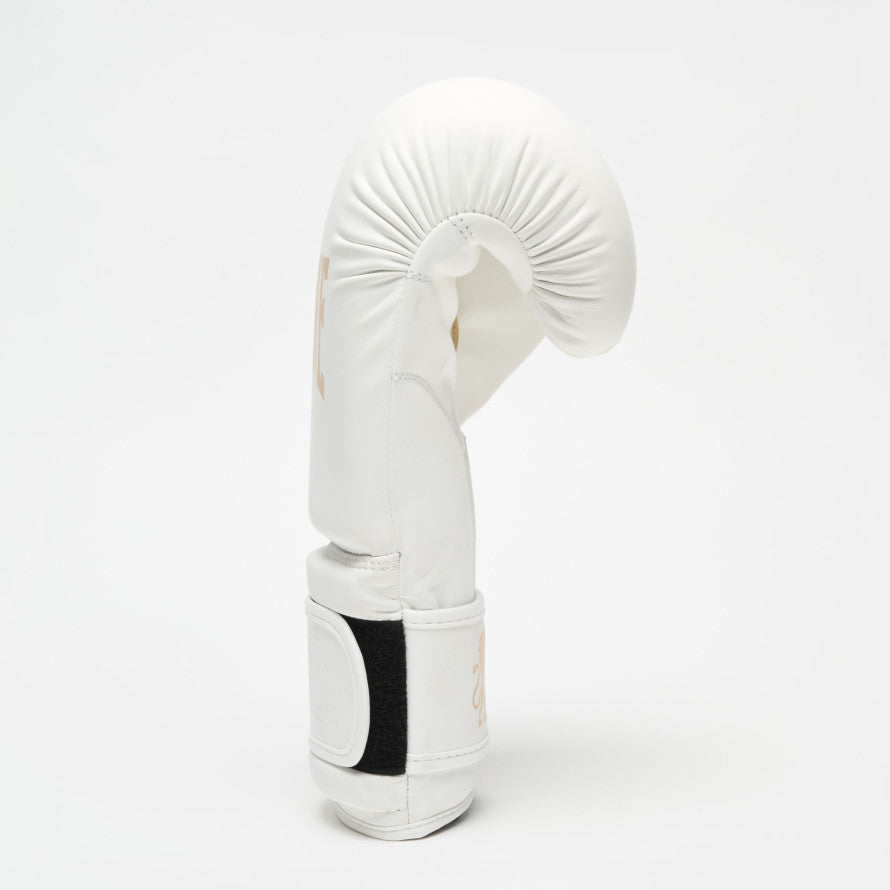 WHITE&GOLD BOXING GLOVES