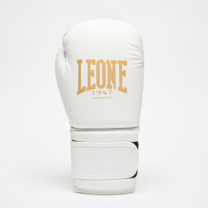 WHITE&GOLD BOXING GLOVES
