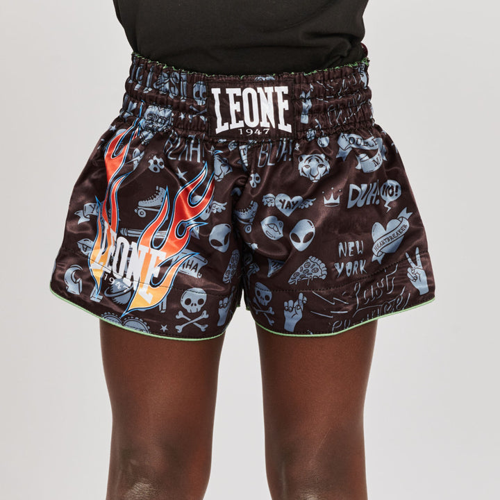 FLAMES KICK THAI SHORTS