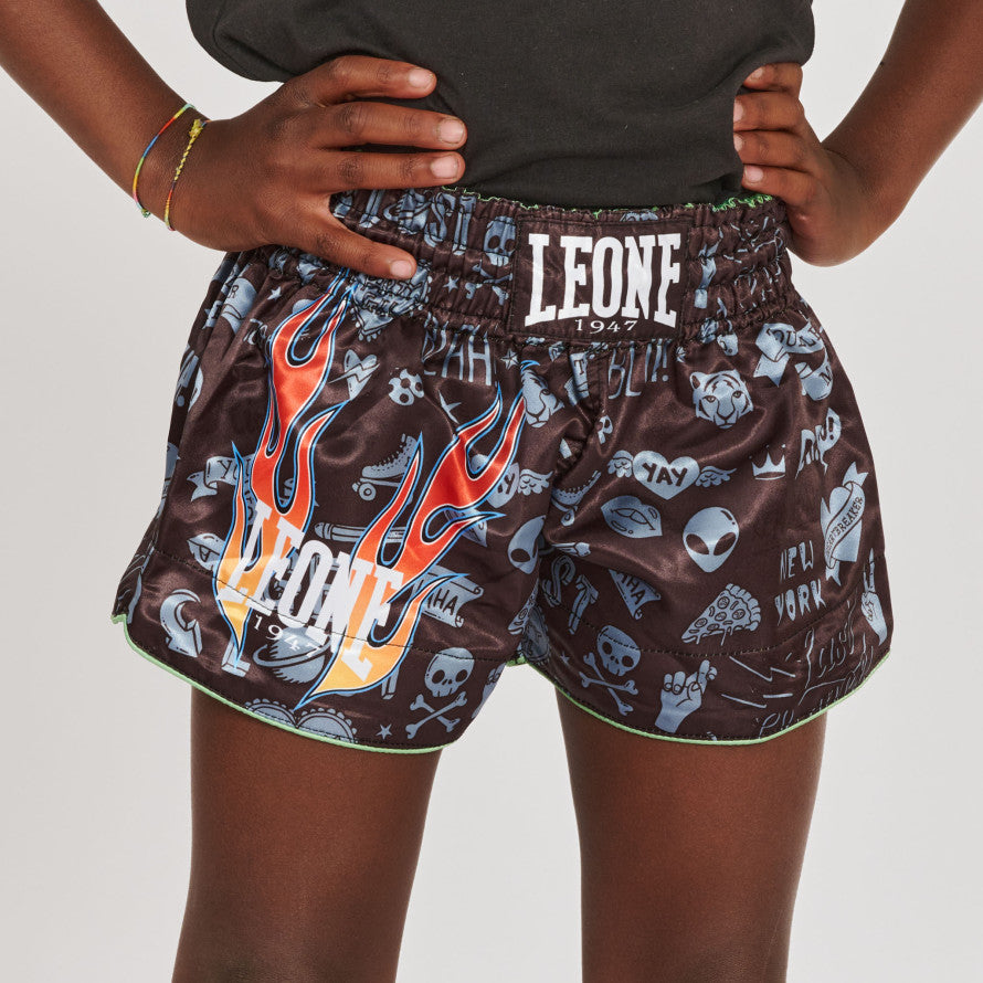FLAMES KICK THAI SHORTS