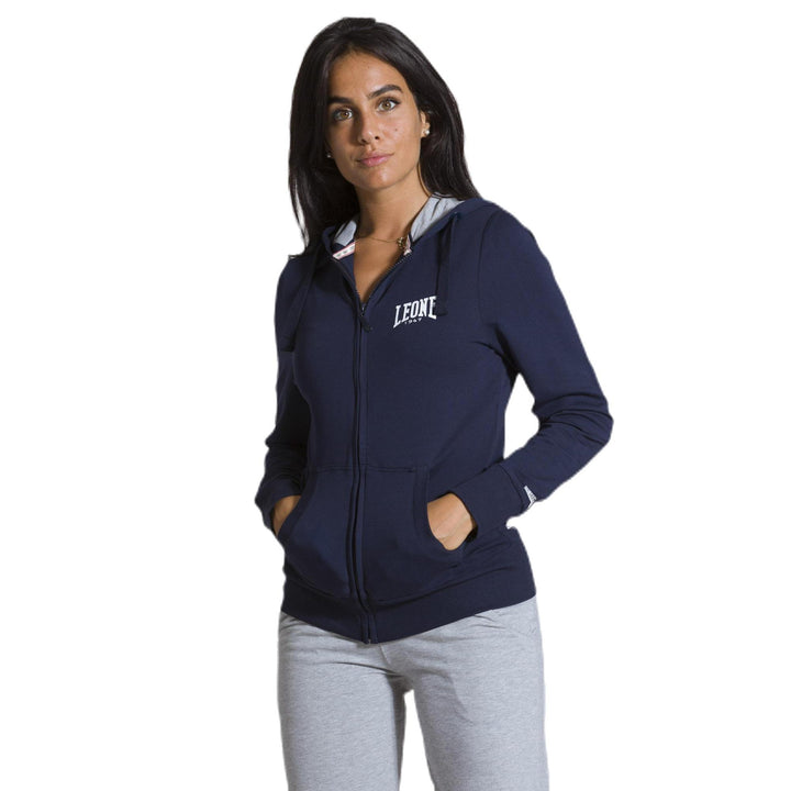 WOMAN HOODY FLEECE ZIP