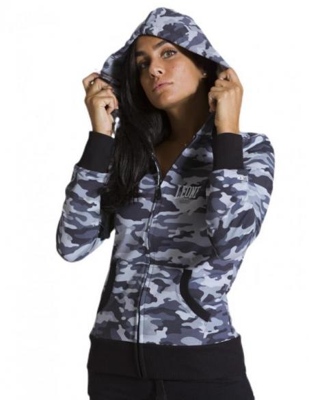 WOMAN HOODY FLEECE ZIP